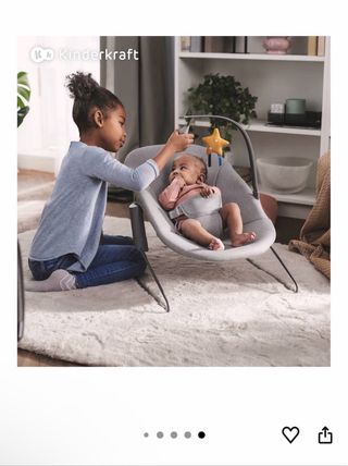 Trona Kinderkraft ENOCK Madera + Hamaca