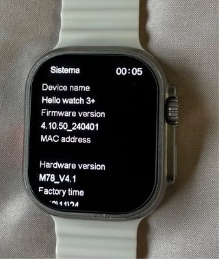 Smartwatch Hello Watch 3+ Multicolor/Blanco