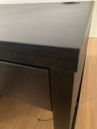 Escritorio IKEA Micke Negro/Marrón