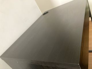 Escritorio IKEA Micke Negro/Marrón
