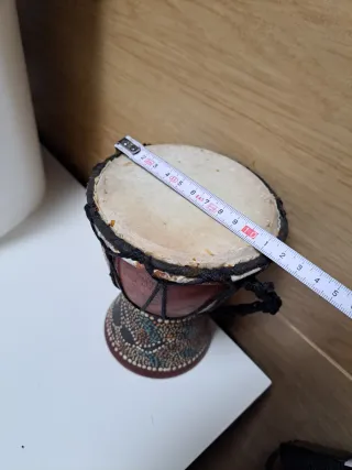 Timbal pequeño decorado