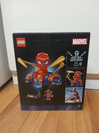 LEGO Iron Spider-Man Bust 76326
