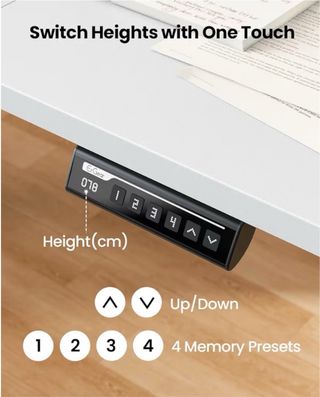 Escritorio Elevable Blanco