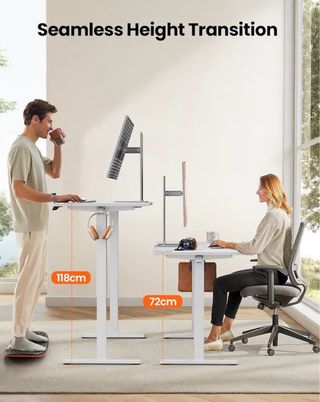 Escritorio Elevable Blanco