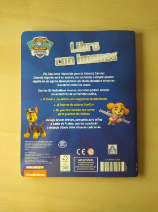 Paw Patrol Libro con imanes