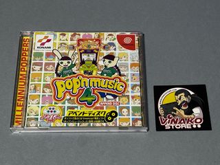 Pop'n Music 4 Appenden Disc Sega Dreamcast NTSC-J