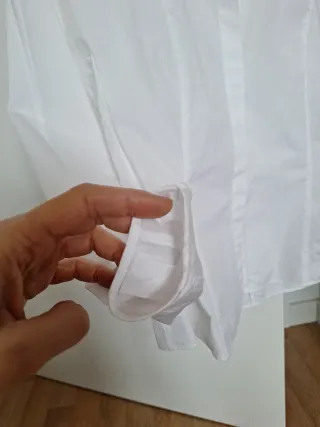 Camisa Blanca Massimo Dutti Talla 36