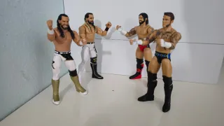 Figuras WWE Cm Punk & Seth Rollins