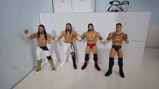 Figuras WWE Cm Punk & Seth Rollins