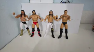 Figuras WWE Cm Punk & Seth Rollins