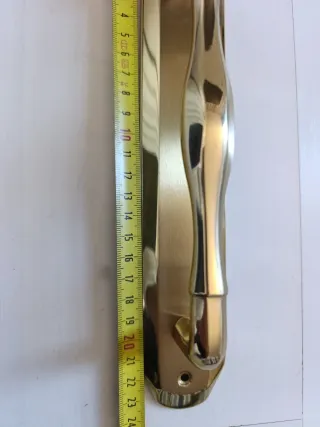 4 Manillones oro brillo / oro mate .