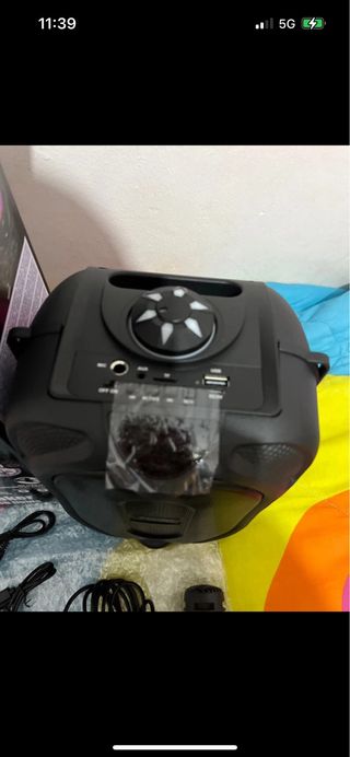 Altavoz con micrófono