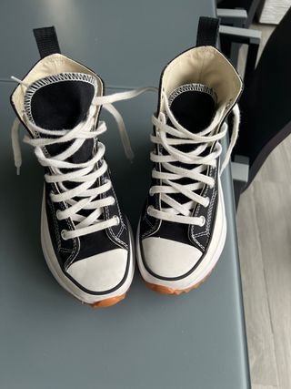 Converse Run Star Hike negras talla 35,5