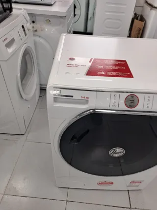 Lavadora secadora marca hoover 9+6kg con garantía