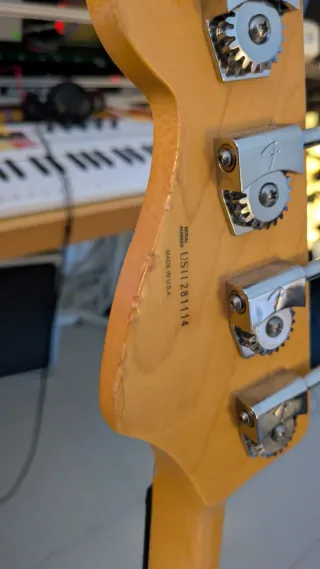 Fender American Deluxe Jazz Bass + Estuche