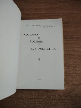Nociones de Álgebra y Trigonometría