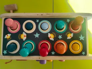 Juguete madera elefante actividades