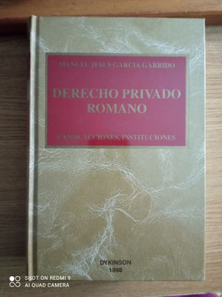 Diccionario Privado Romano. Casos, Acciones,..