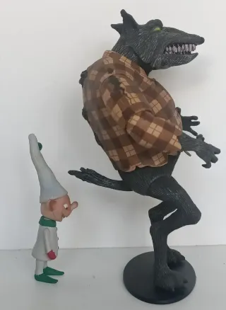 Wolfman y Elfo - The Nightmare Before Christmas
