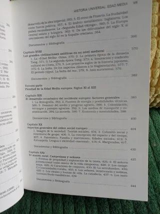 Historia Universal. Edad Media.