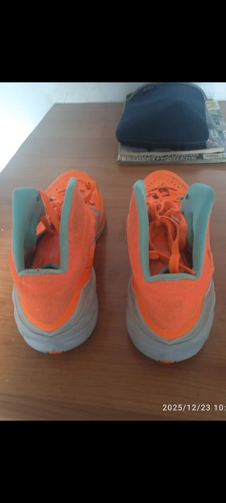 Zapatillas Nike Lunar Hyperdunk Naranja/gris