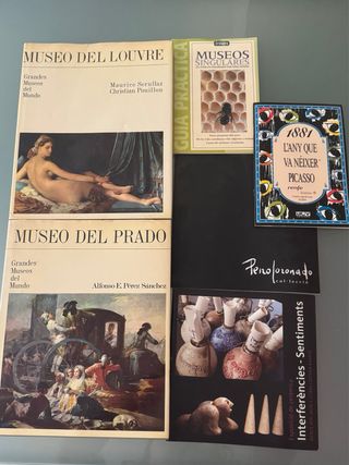 Pack 11 libros historia del arte y museos