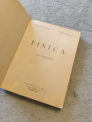 Física. Curso preuniversitario