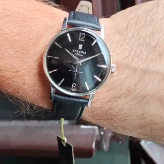 Reloj Festina Hombre Negro/Plateado