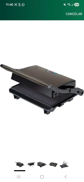 Parrilla Eléctrica Grill Jata