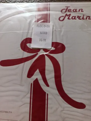 Collant vintage Jean Mariniel elegante disegno lat