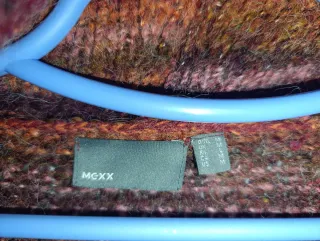 Chaqueta de lana multicolor