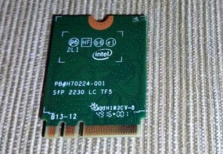 Intel  8260NGW tarjeta de WIFI y Bluetooth