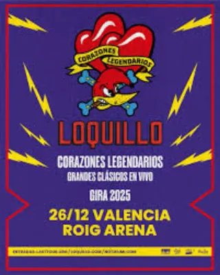 2 "Pósters" Loquillo Valencia 26/12 Gira 2025