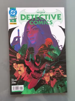 Batman en Detective comics del 1 al 8