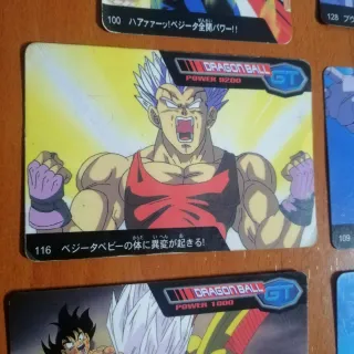 Lote Tarjetas Dragon Ball GT