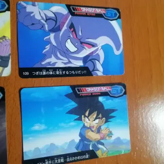 Lote Tarjetas Dragon Ball GT