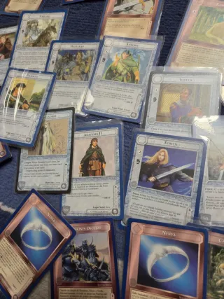 650 Cartas TCG Señor de los Anillos Tierra Media
