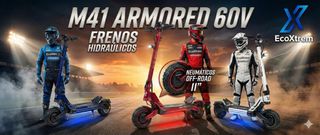 Patinete Eléctrico Ecoxtrem M41 Armored 60v