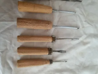 Juego 9 Herramientas Madera