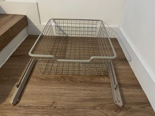 5 unidades de Cajón Rejilla Metálico Ikea Gris