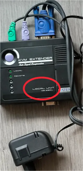 Extensor KVM ATEN CE-250 (Local+Remoto)