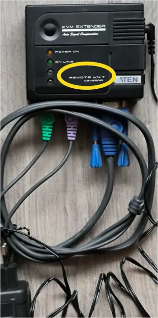 Extensor KVM ATEN CE-250 (Local+Remoto)