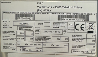 Abatidor LAINOX NEO24 HOURS