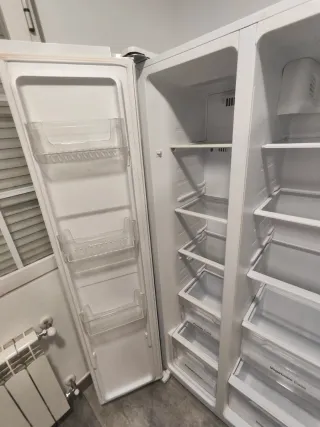 Nevera Americana Daewoo Blanca