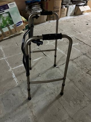 Andador plegable aluminio