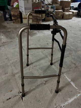 Andador plegable aluminio