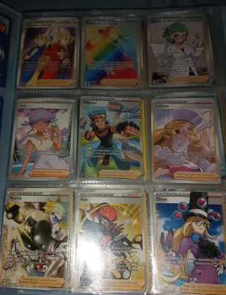 Álbum Pokémon con más de 90 cartas