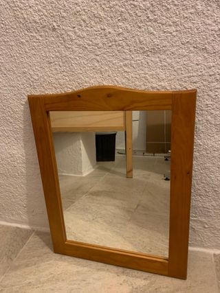 Muebles Provenzal: Cabecero, Mesitas y Espejo