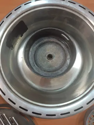 Barbacoa Eléctrica Portátil Plata