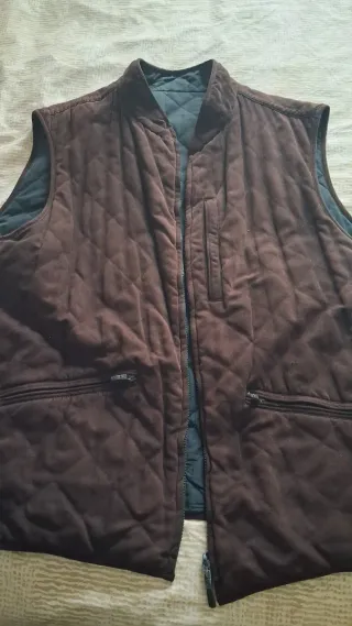 Lote 2 Abrigos sin manga Dustin Marrón